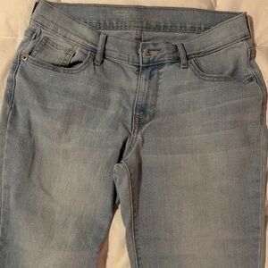 Old Navy Classic Blue Womens Capris 4 Regular